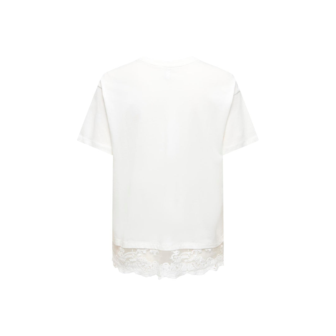 ONLY - T-SHIRT - VIVVI 15385031 - CLOUD DANCER