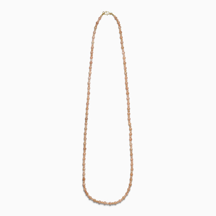 SOÏ - KRYSTAL HALSKÆDE - LEA SUNSTONE - 80 CM