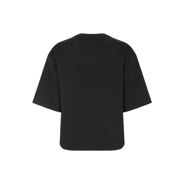 TOODAY - T-SHIRT - AZRA BOXY TD126-143 - BLACK