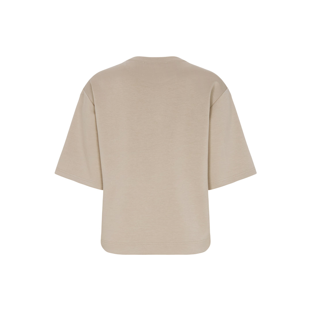 TOODAY - T-SHIRT - AZRA BOXY TD126-143 - CEMENT