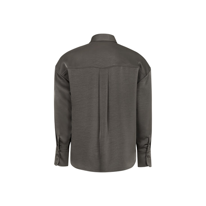 TOODAY - SKJORTE - AYA - 326-113 - 401 - STONE BROWN