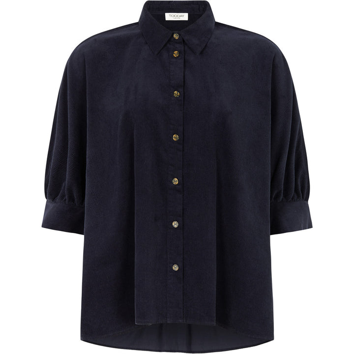 TOODAY - SKJORTE - DOVE - 326-126 - 003 - DARK SAPPHIRE