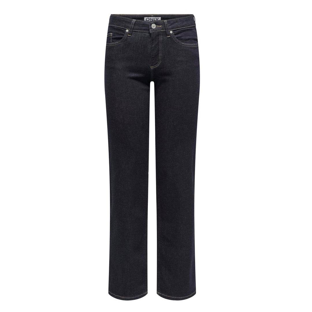 ONLY - JEANS - BLUSH MID STRAIGHT DNM 15353144 - DARK BLUE DENIM