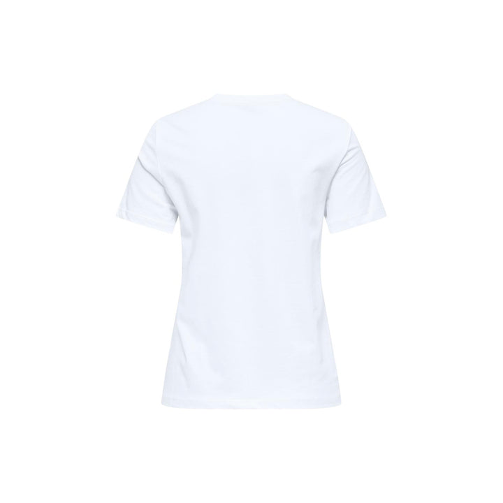 ONLY - T- SHIRT - KETTY 15288473 - BRIGHT WHITE/CHERRIES