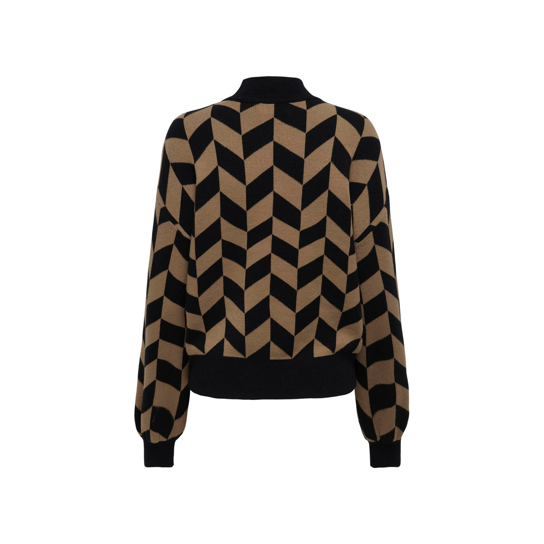ONLY - STRIKTRØJE - ENYA 15302262 - BLACK