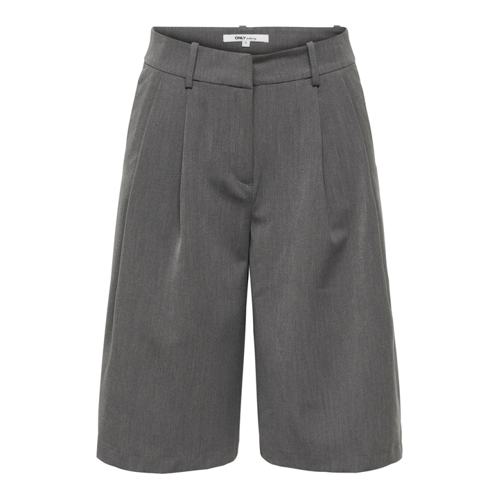 ONLY - BERMUDA SHORTS - NALINA 15374196 - MEDIUM GREY MELANGE