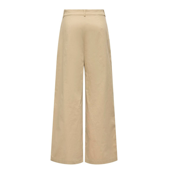 ONLY - BUKS - LIANA MW X WIDE PLEAT 15365822 - TRAVERTINE