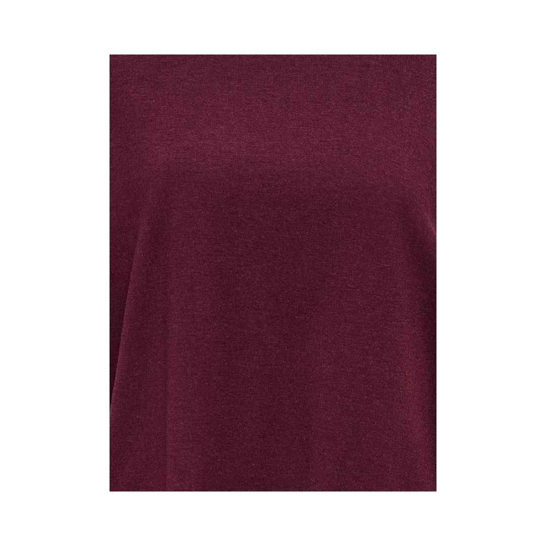 ONLY - T-SHIRT - MOSTER 15106662 - MAROON BANNER