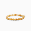 SOÏ -  KRYSTAL ARMBÅND - ORANGE AVENTURIN 6 MM.