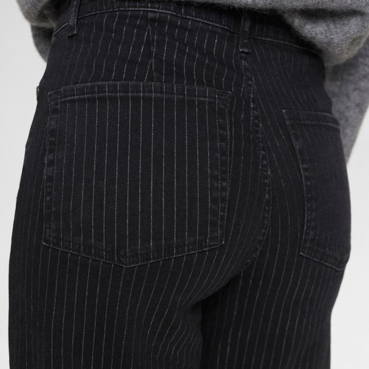 NÜMPH - JEANS - PARIS CROPPED GLAM 704884 - CAVIAR