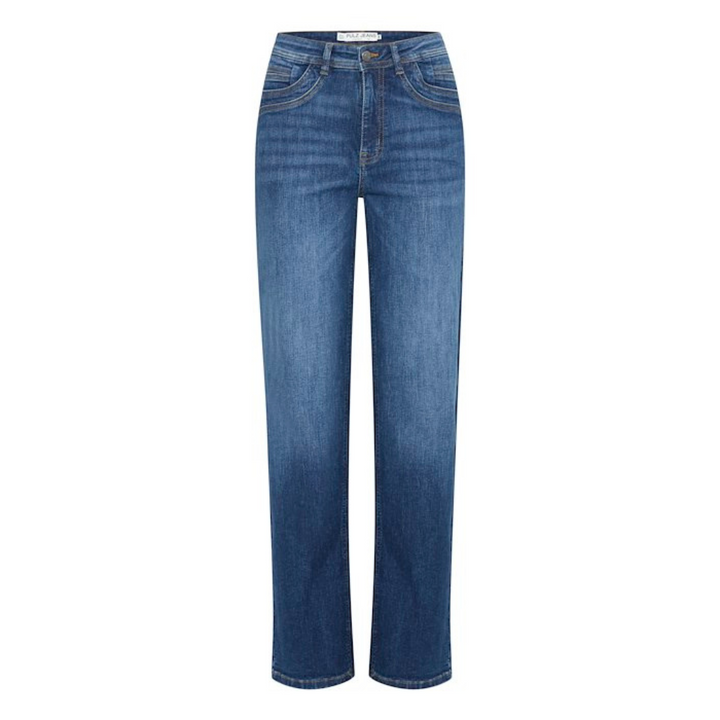PULZ - JEANS - KATJA 50208637 - DARK BLUE DENIM