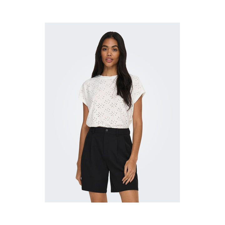 ONLY - T-SHIRT - SMILLA 15231005 - CLOUD DANCER