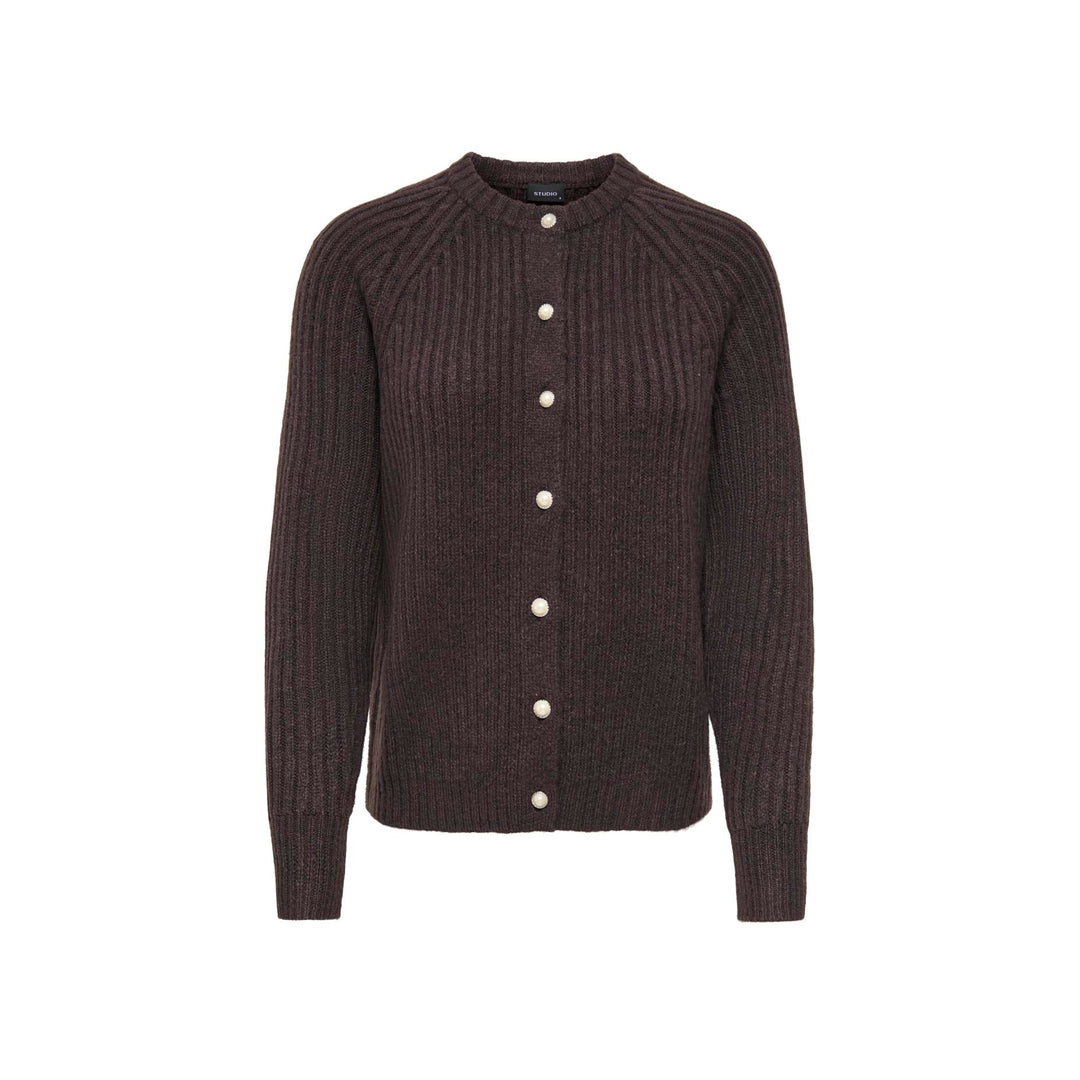 ONLY - CARDIGAN - KALIBU 15371056 - CHOCOLATE BROWN