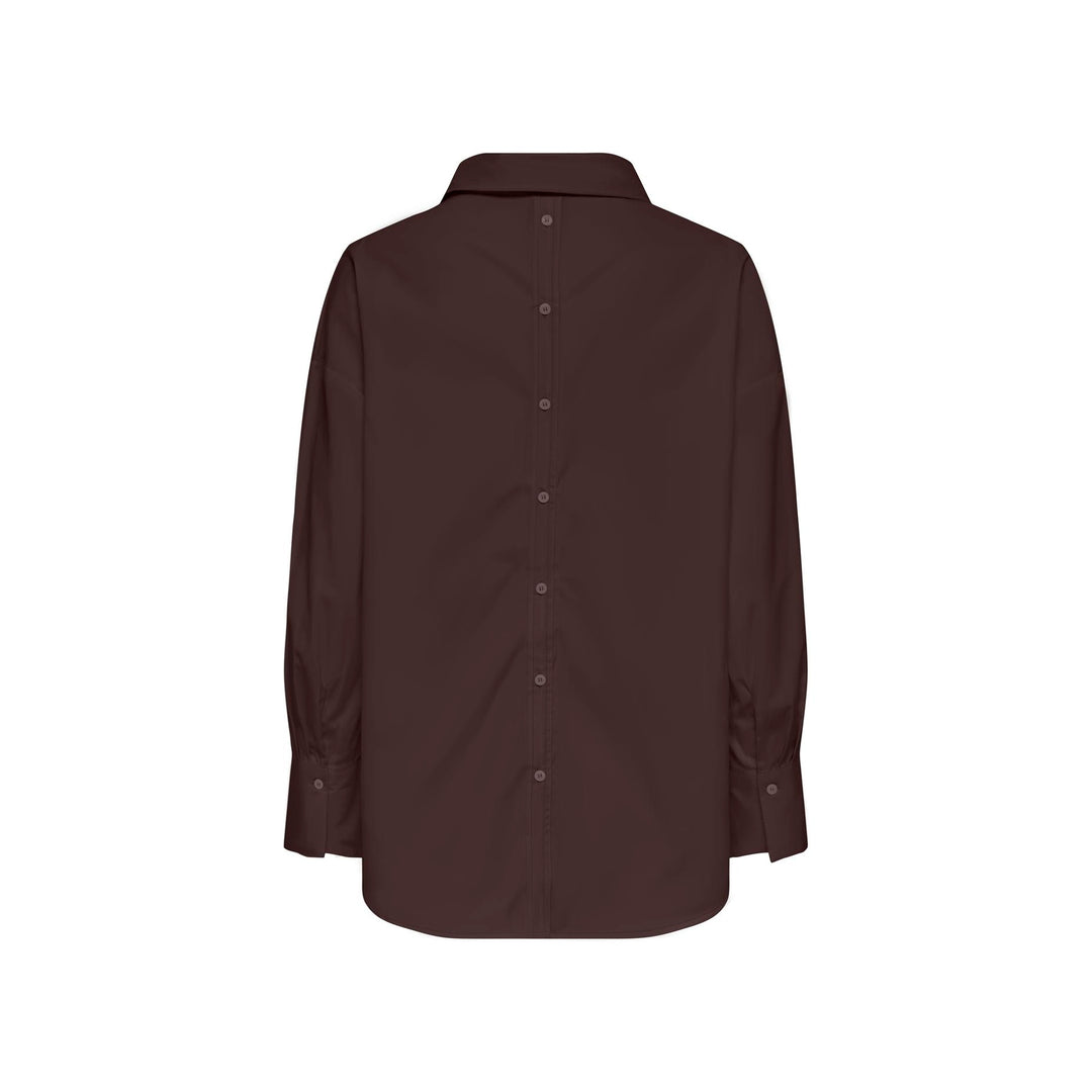 ONLY - SKJORTE - OREGON ALVA 15376881- COFFEE BEAN