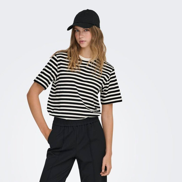 ONLY - T-SHIRT - LIVINA 15272227 - CLOUD DANCER
