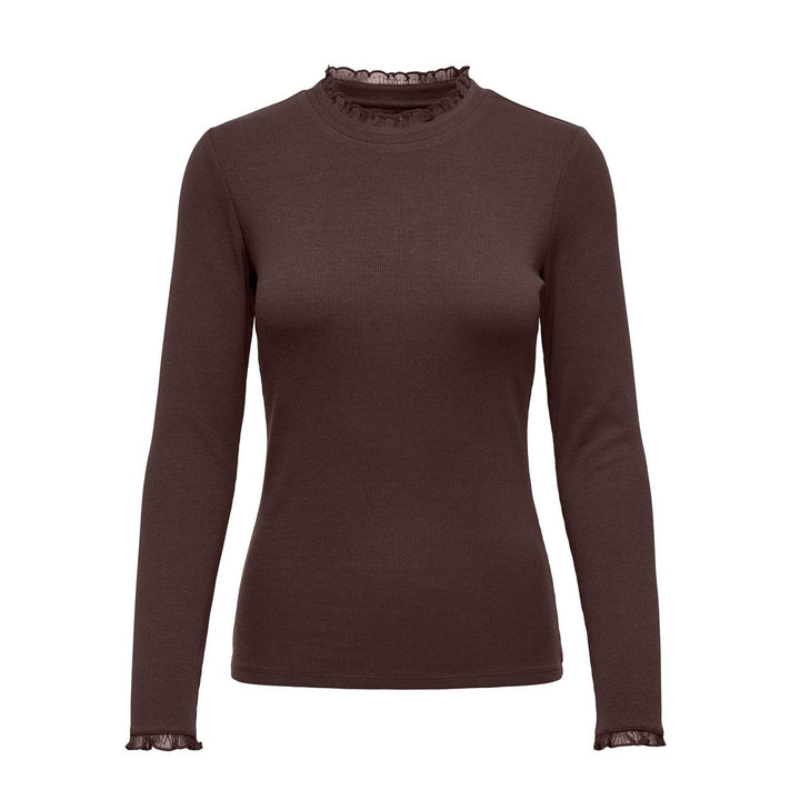ONLY - TOP - LESLIE 15277888 - COFFEE BEAN