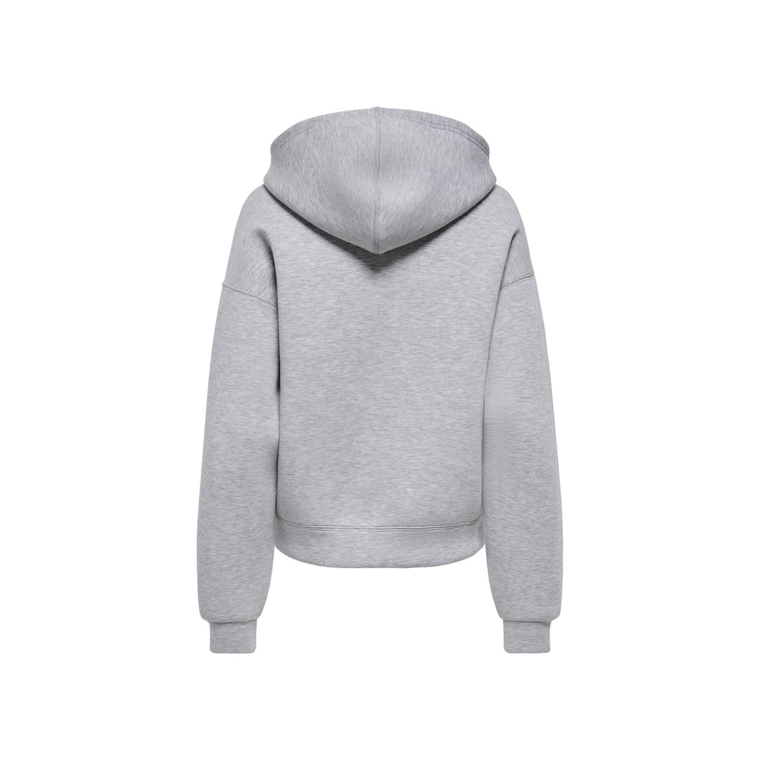 ONLY - ZIP HOODIE - NAOMI 15383142 - LIGHT GREY MELANGE