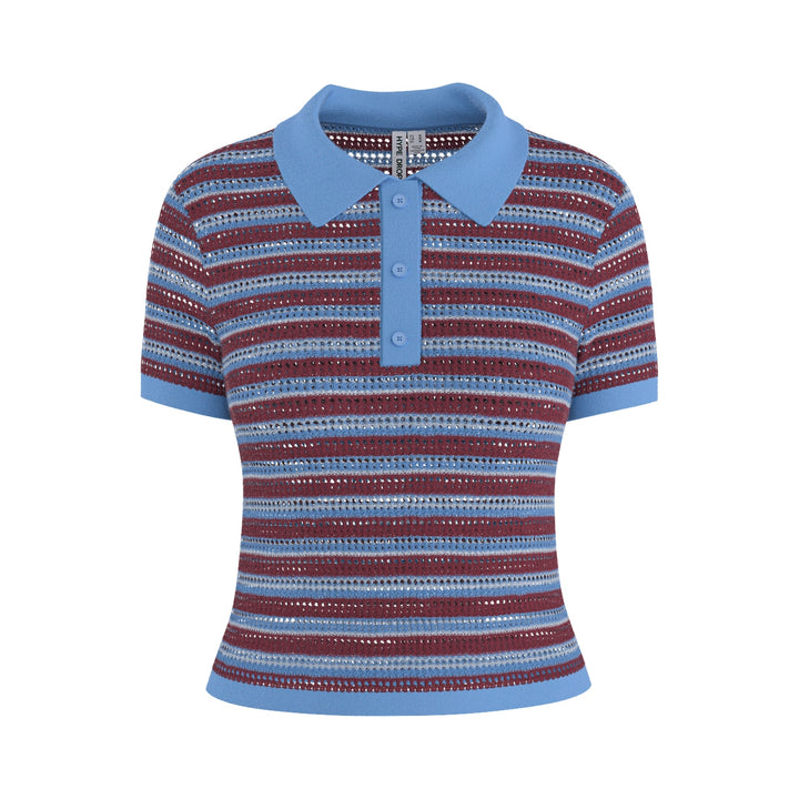 ONLY HYPEDROP - POLO - PRIYA 32000958 - OXBLOOD RED
