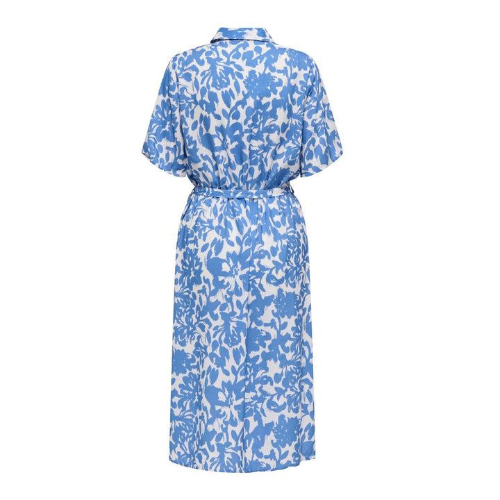 ONLY - KJOLE - YASMIN 15357241 - CLOUD DANCER TANIA NEBULAS BLUE