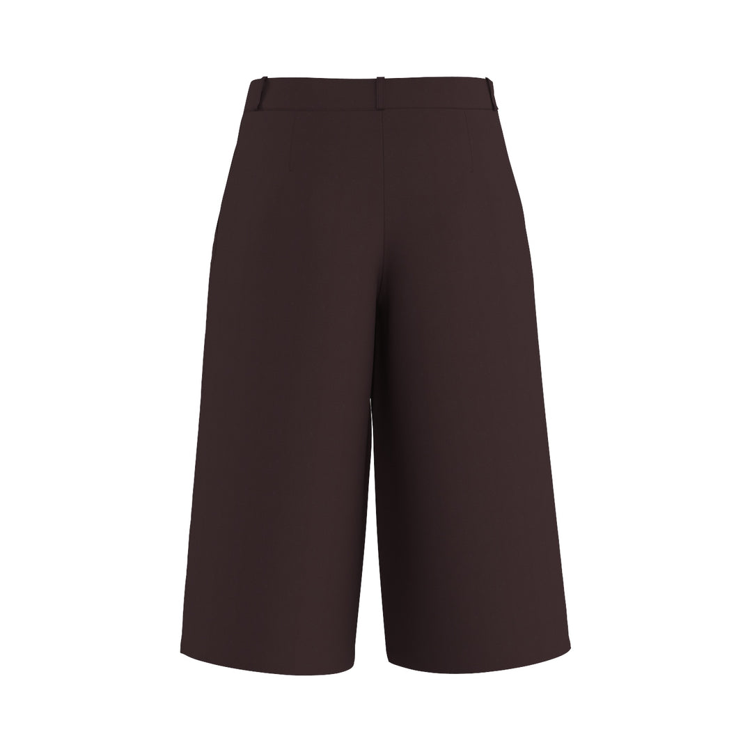 HYPEDROP - BERMUDASHORTS - JANINA 32001265 - BITTER CHOCOLATE