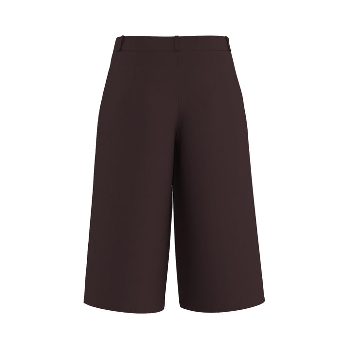 HYPEDROP - BERMUDASHORTS - JANINA 32001265 - BITTER CHOCOLATE