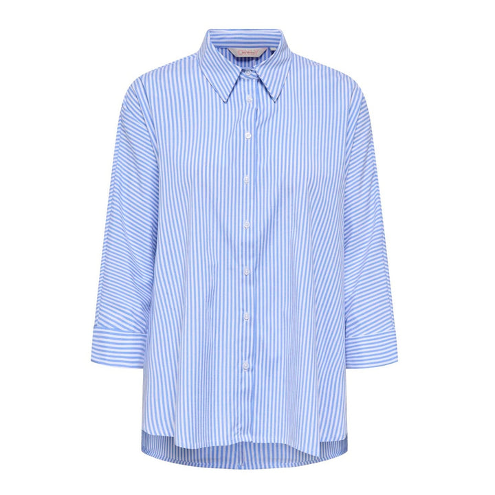 ONLY - SKJORTE - GRACE 15371427 - BRUNNERA BLUE