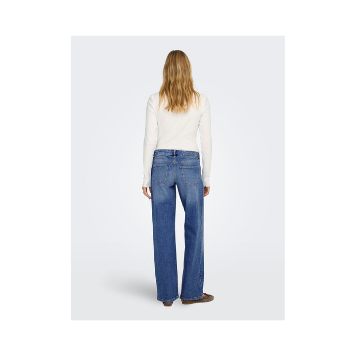 ONLY - JEANS - JUDY LOW 15366404 - MEDIUM BLUE DENIM