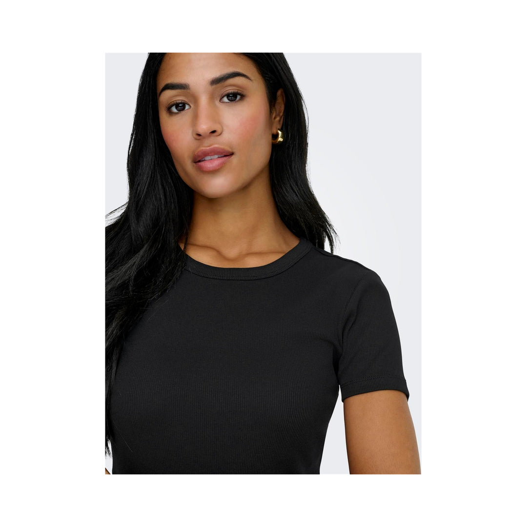 ONLY - T-SHIRT - VAL 15369240 - SORT
