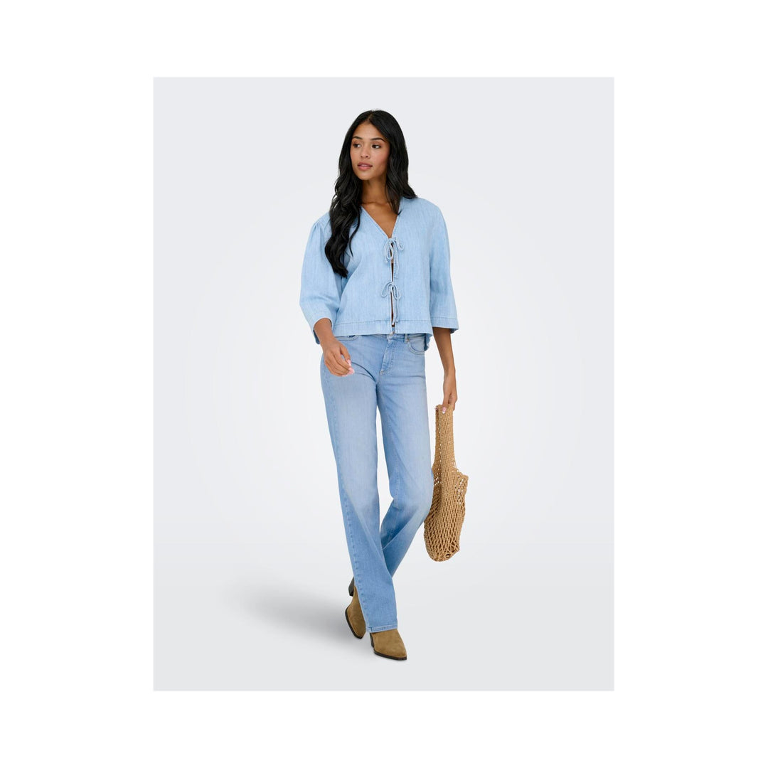 ONLY - JEANS - BLUSH 15365460 - LIGHT BLUE DENIM