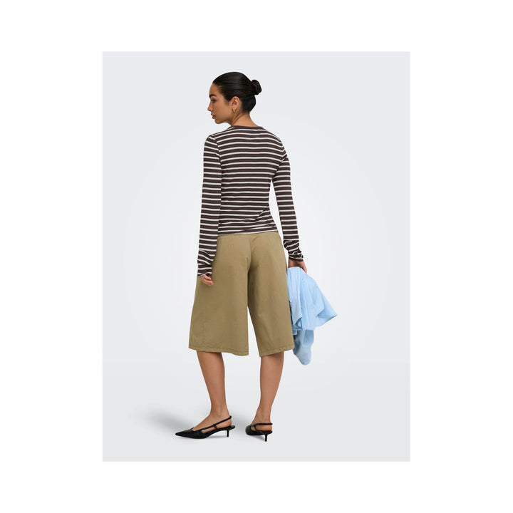 ONLY - T-SHIRT - NINA 15384045 - COFFEE BEAN