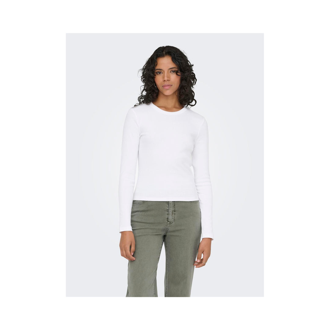 ONLY - T-SHIRT - VAL 15371305 - BRIGHT WHITE
