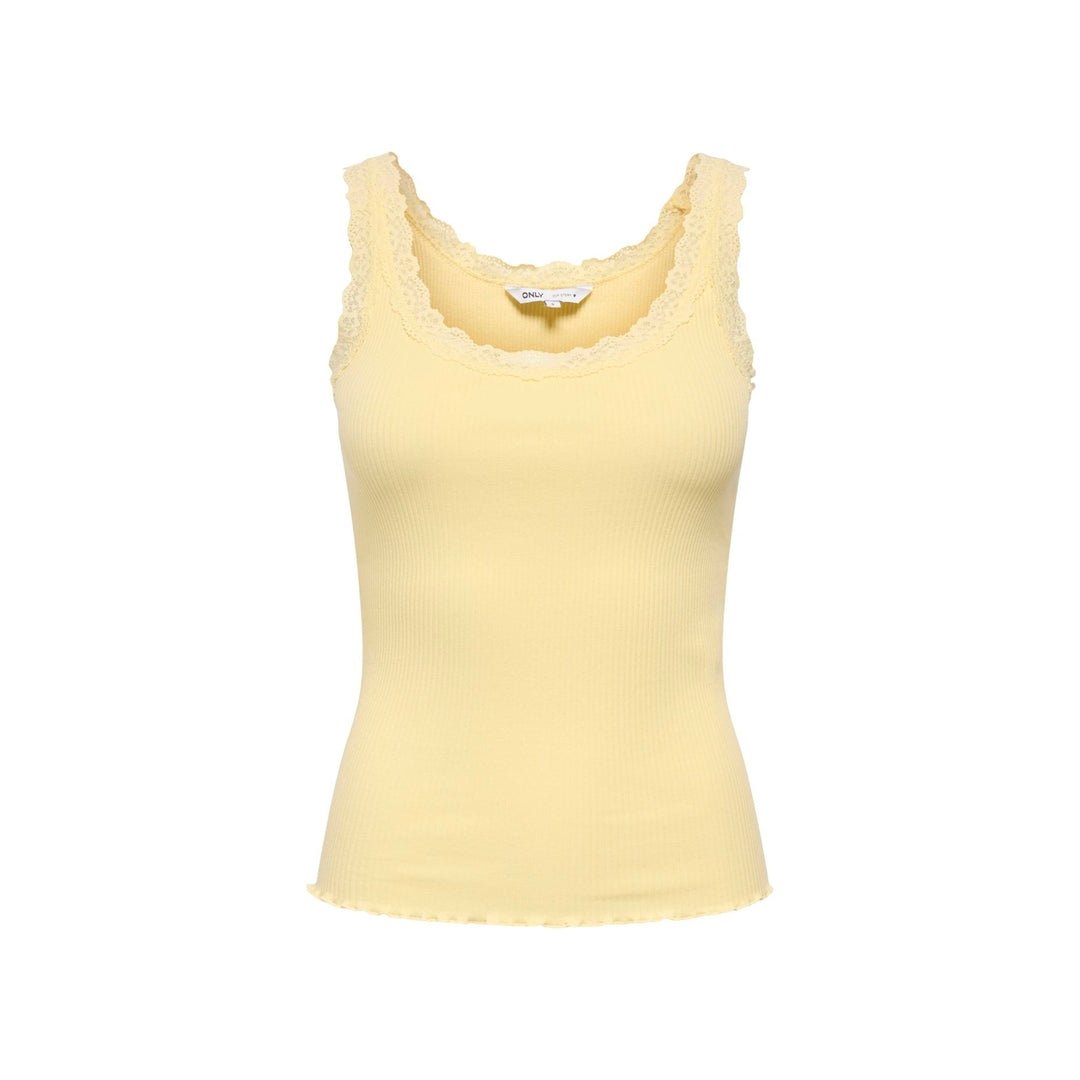 ONLY - TANKTOP - SARA SHARAI 15345994 - DOUBLE CREAM