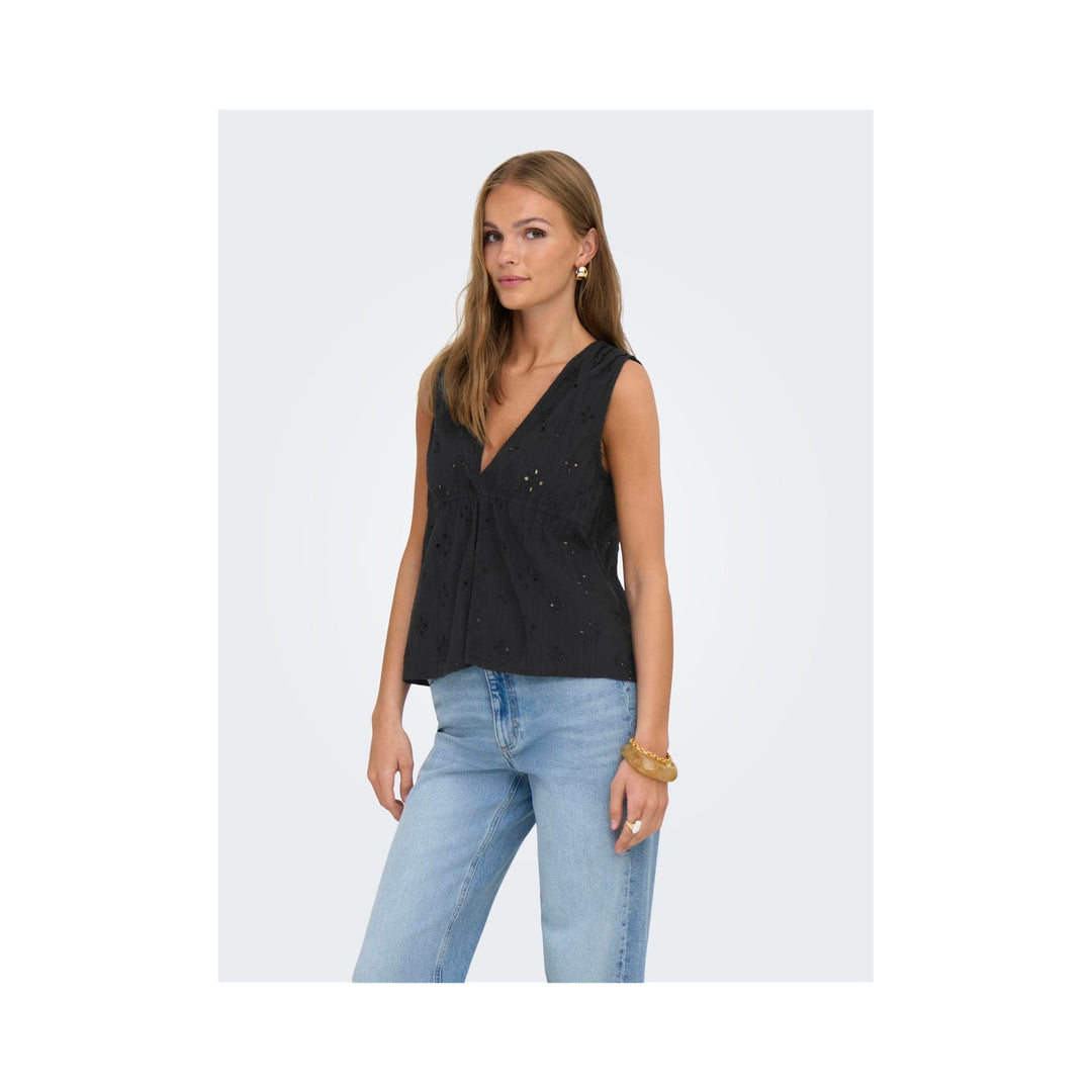 ONLY - TOP - ASSISI 15352693 - BLACK