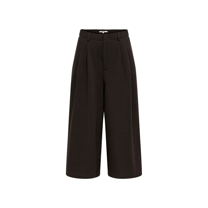 ONLY - BUKS - LYON WIDE LEG CULOTTE 15389037 - CHOCOLATE TORTE