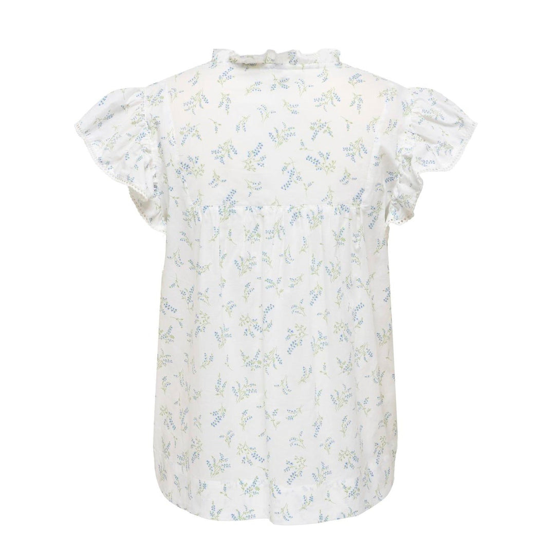 ONLY - TOP - TEA-IDRIS 15374212 - CLOUD DANCER/WILD BUNDELS