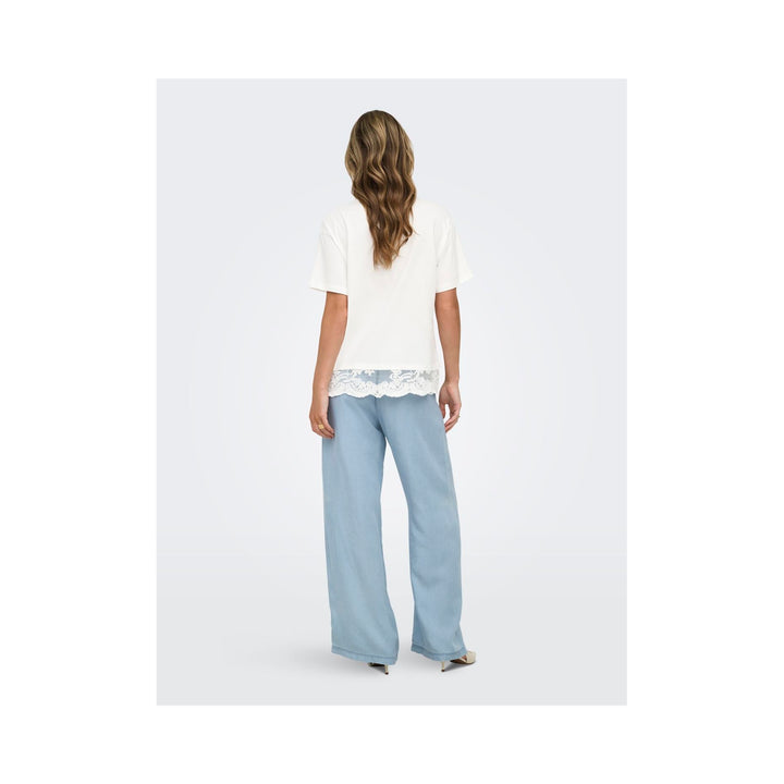 ONLY - T-SHIRT - VIVVI 15385031 - CLOUD DANCER