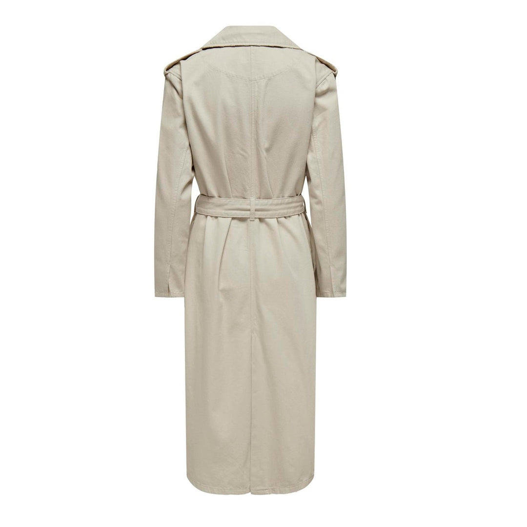 ONLY - TRENCHCOAT - MANILA 15322444 - PUMICE STONE