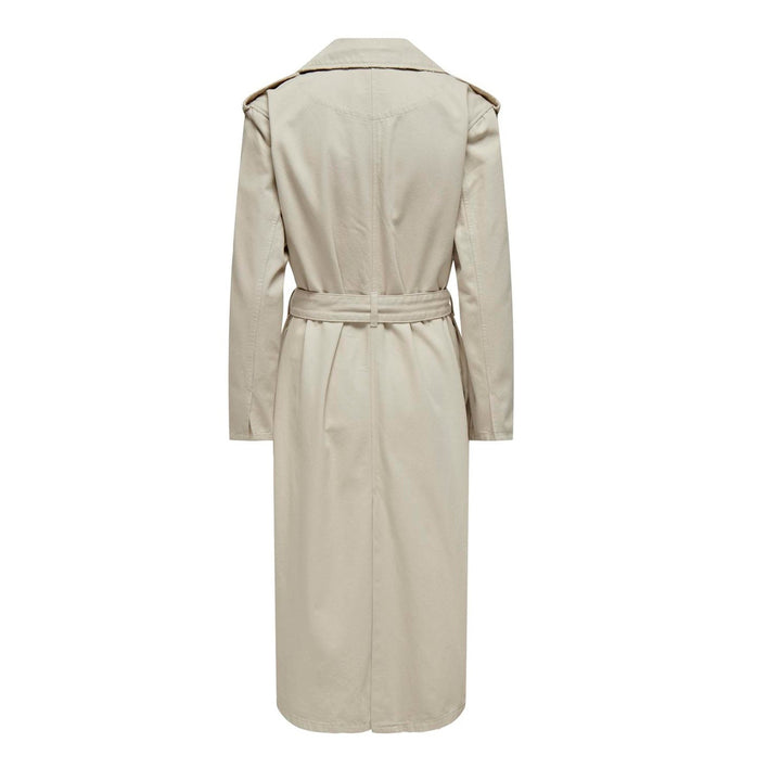 ONLY - TRENCHCOAT - MANILA 15322444 - PUMICE STONE