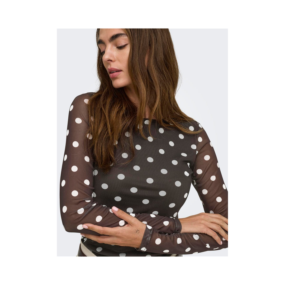 ONLY - TOP - NOVA 15357642 - COFFEE BEAN
