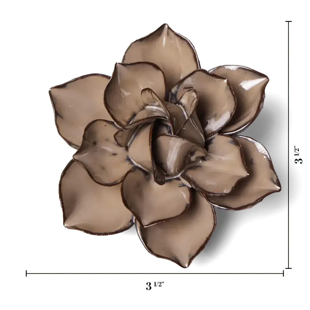 CHIVE CERAMICS - KERAMIK VÆGBLOMST - DAFFODIL LATTE