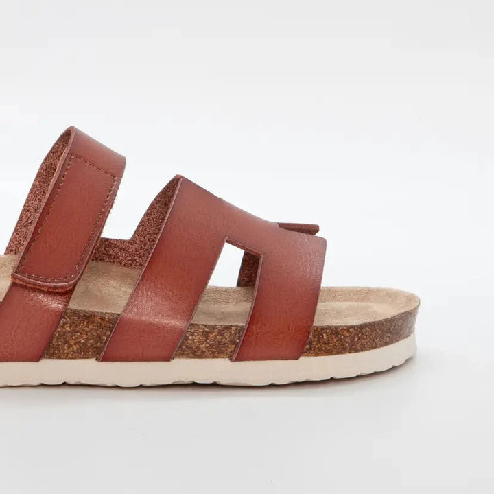 DUFFY - SANDALER - FLORENS VENTUNO 8666006 - BROWN