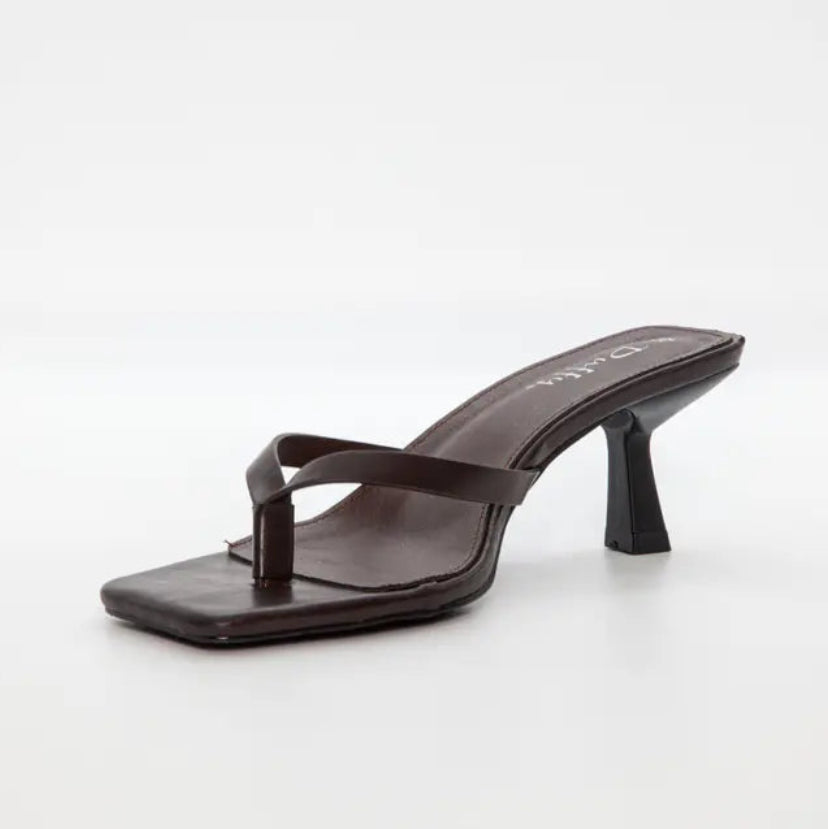 DUFFY - SANDALER - CASELLO -9731391 - DARK BROWN