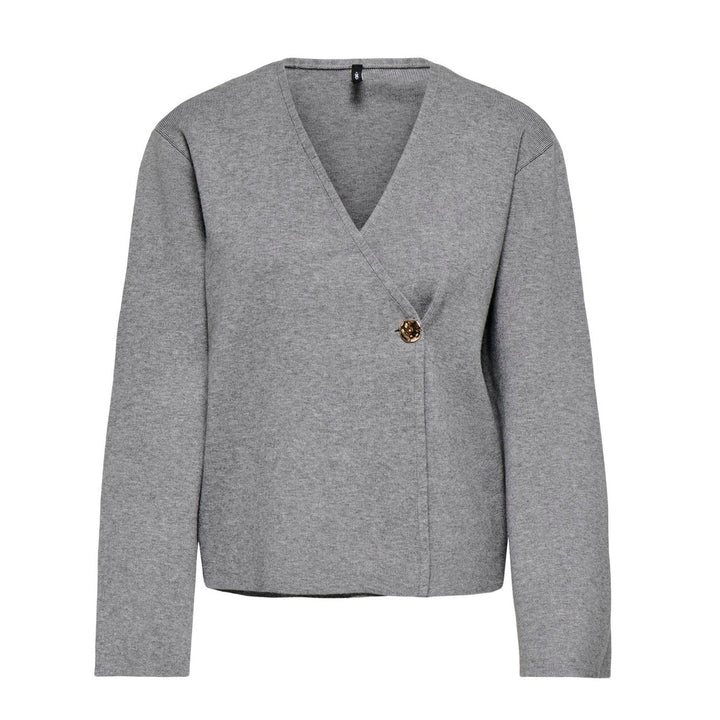 ONLY - CARDIGAN - JING 15380759 - MEDIUM GREY MELANGE