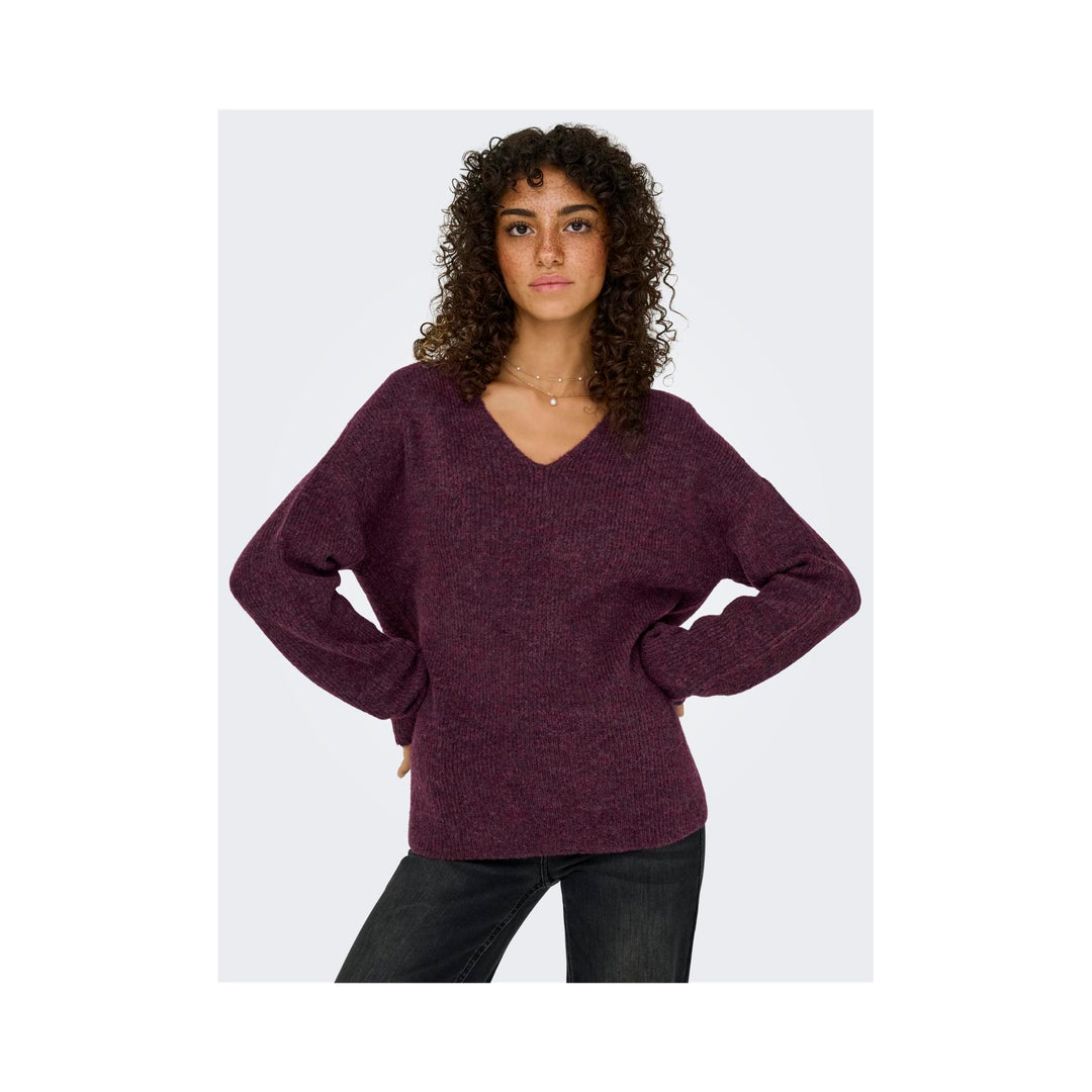 ONLY - PULLOVER - CAMILLA 15204588 - MAUVE WINE