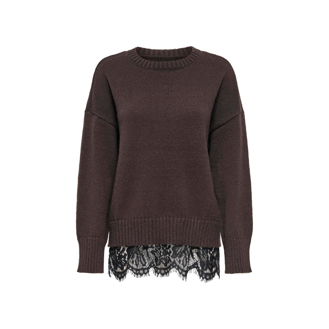 ONLY - TRØJE - LEVIE 15387711 - COFFEE BEAN