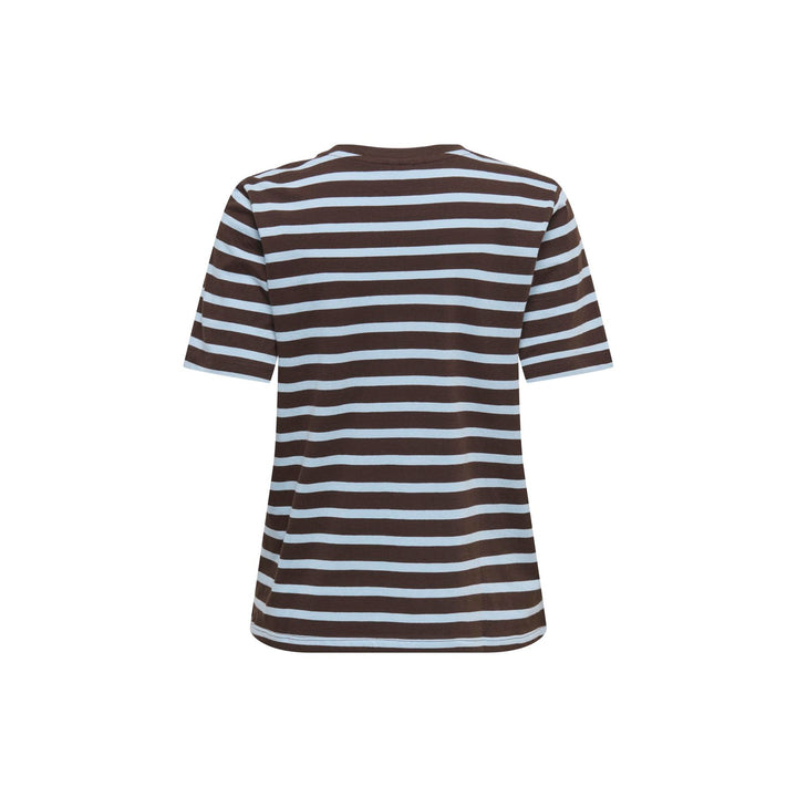 ONLY - T-SHIRT - HAPPY 15370117 - COFFEE BEAN