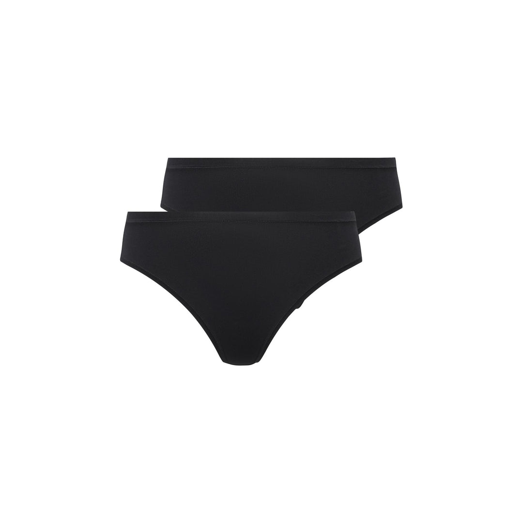 ONLY - 2-PAK TRUSSER - PEACHY BRAZIL 15354805 - SORT