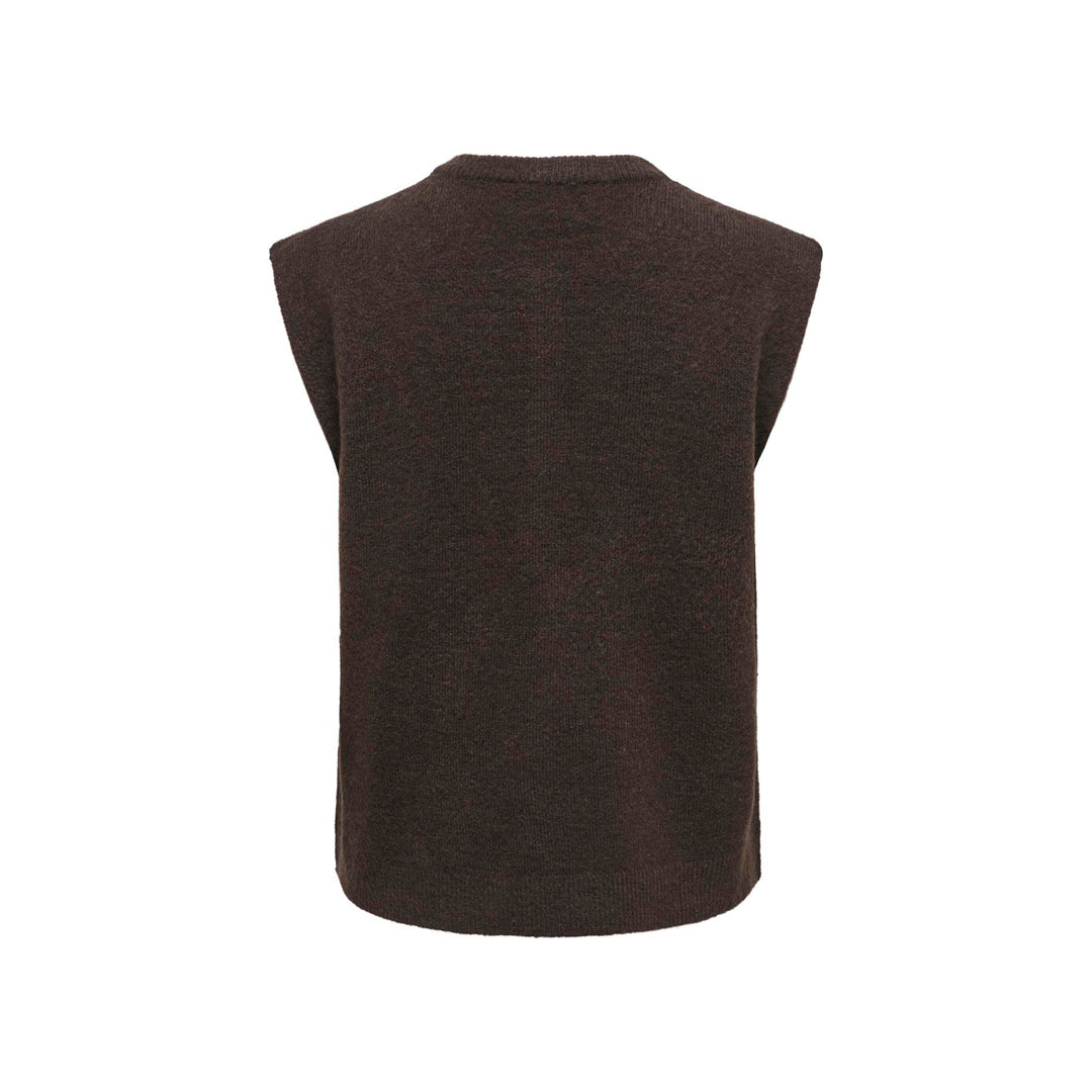 ONLY - VEST - SIMONI 15381355 - COFFEE BEAN