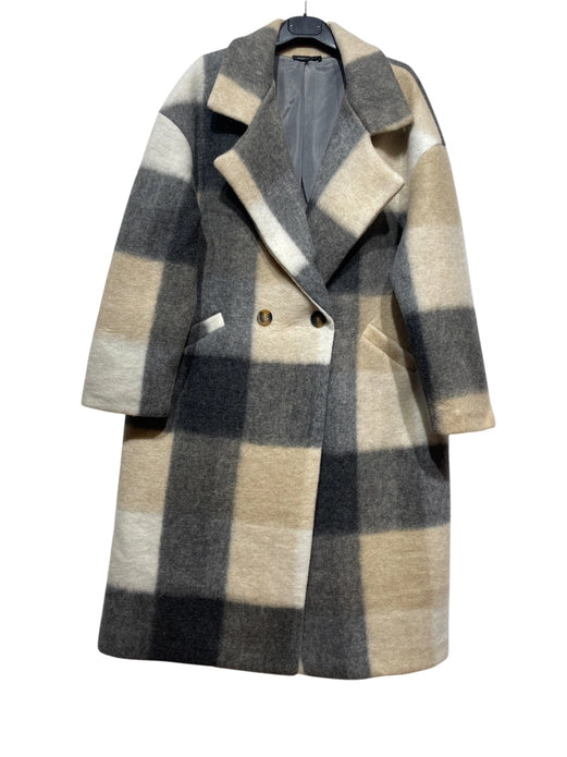 LINEN &amp; COTTON HOUSE - TERNET FRAKKE - 50706 - TAUPE