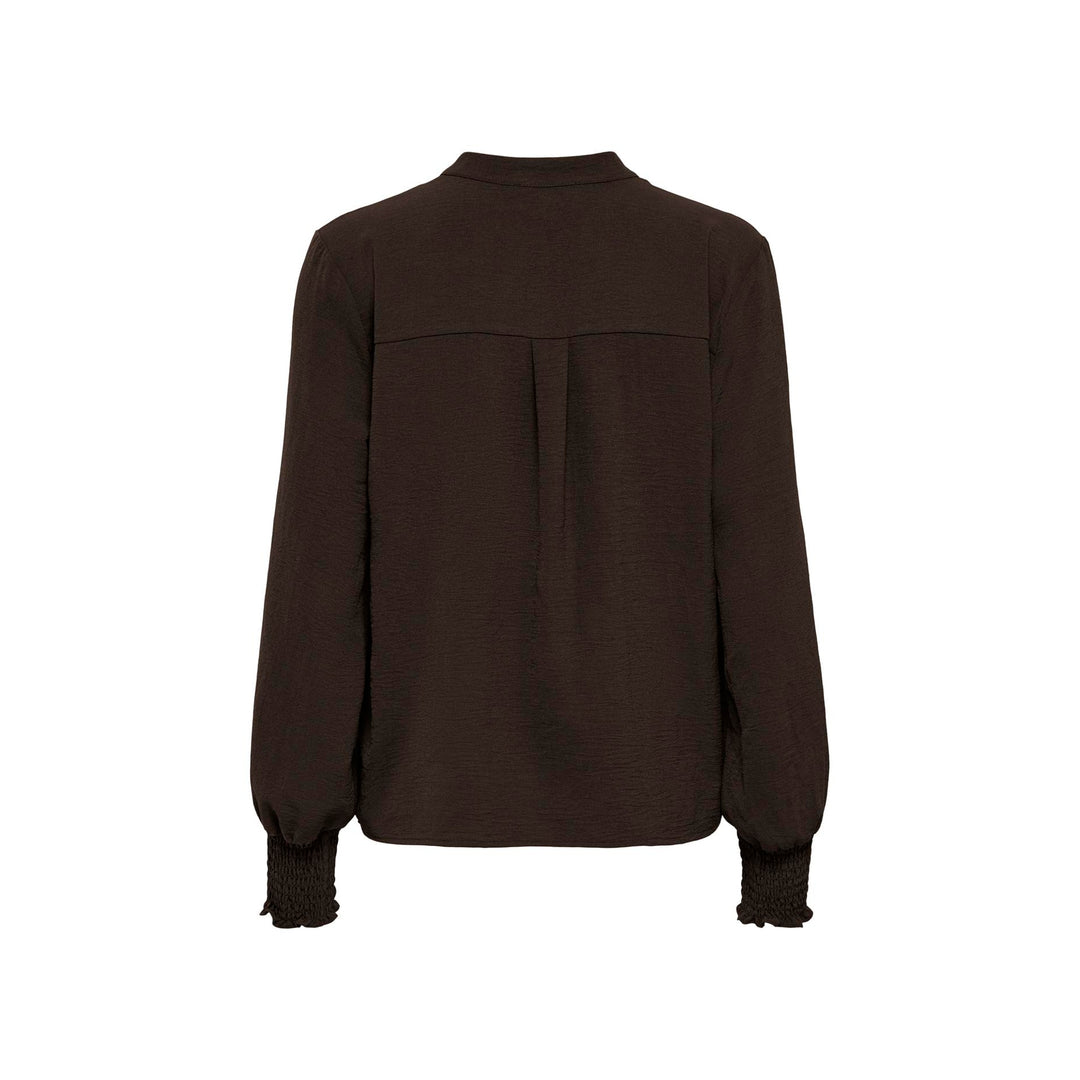 ONLY - TOP - METTE 15284309 - COFFEE BEAN